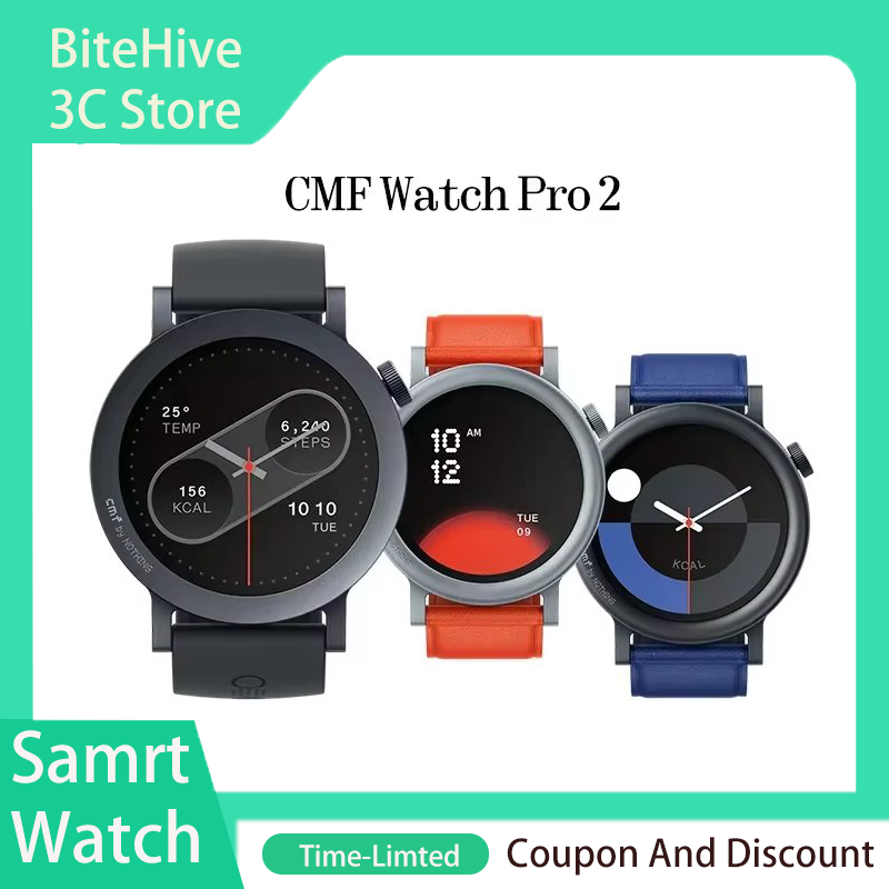 Smartwatch X12 - CMF Watch Pro 2, ecrã AMOLED