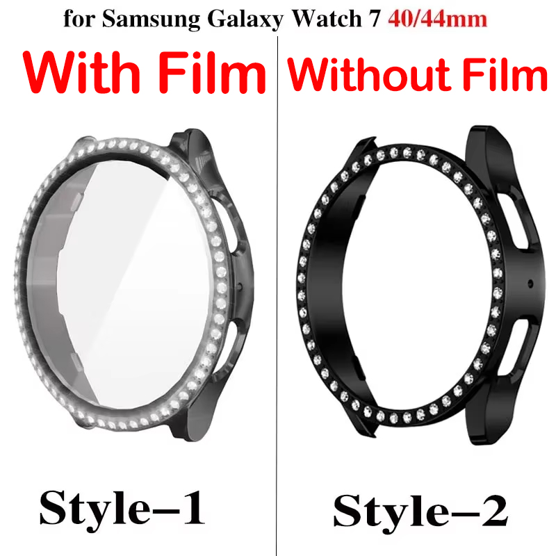 Capa de Vidro e Diamante para  - Samsung Smartwatch Accessories avaliação e preço