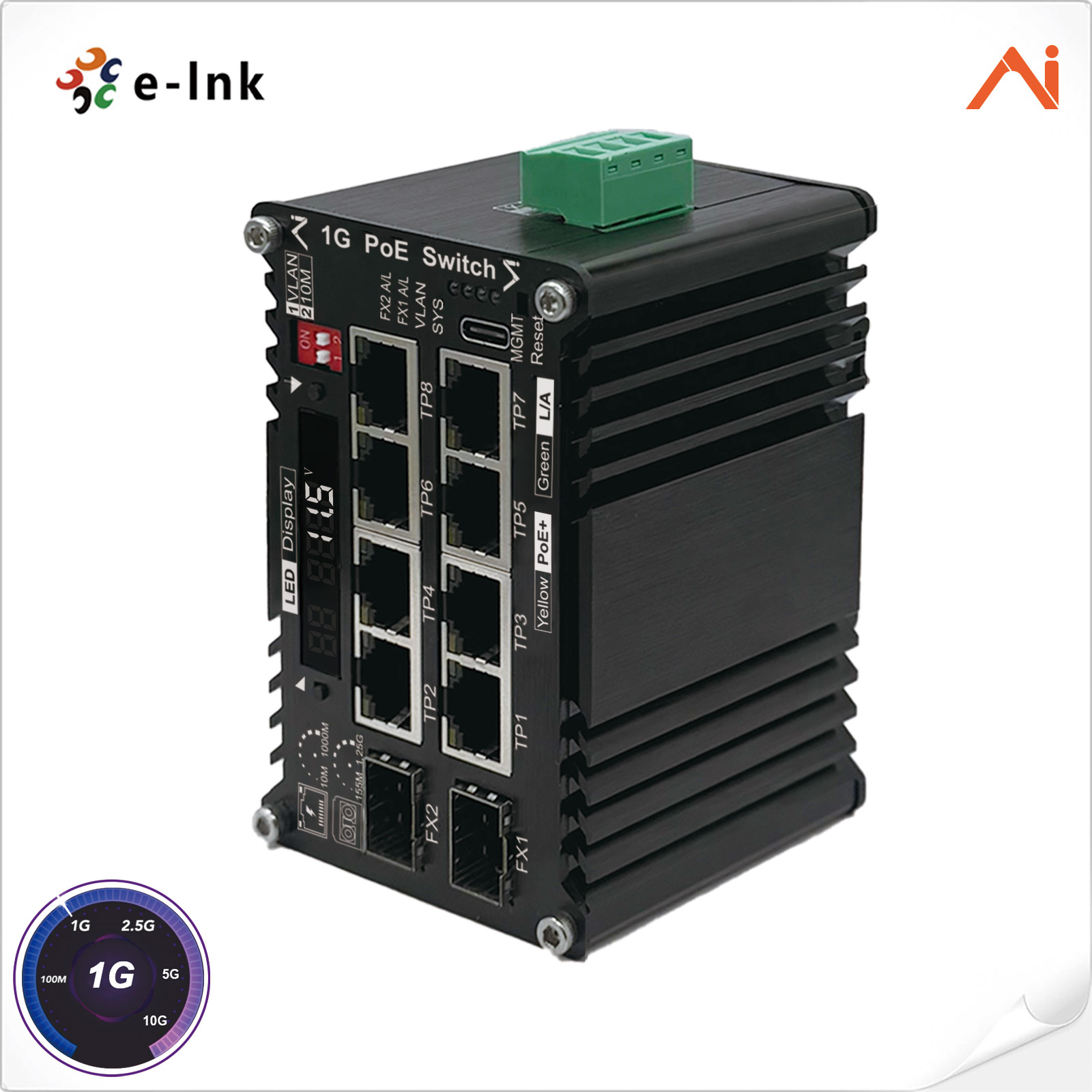 Switch Industrial DIN Rail com - Smart Accessories avaliação e preço