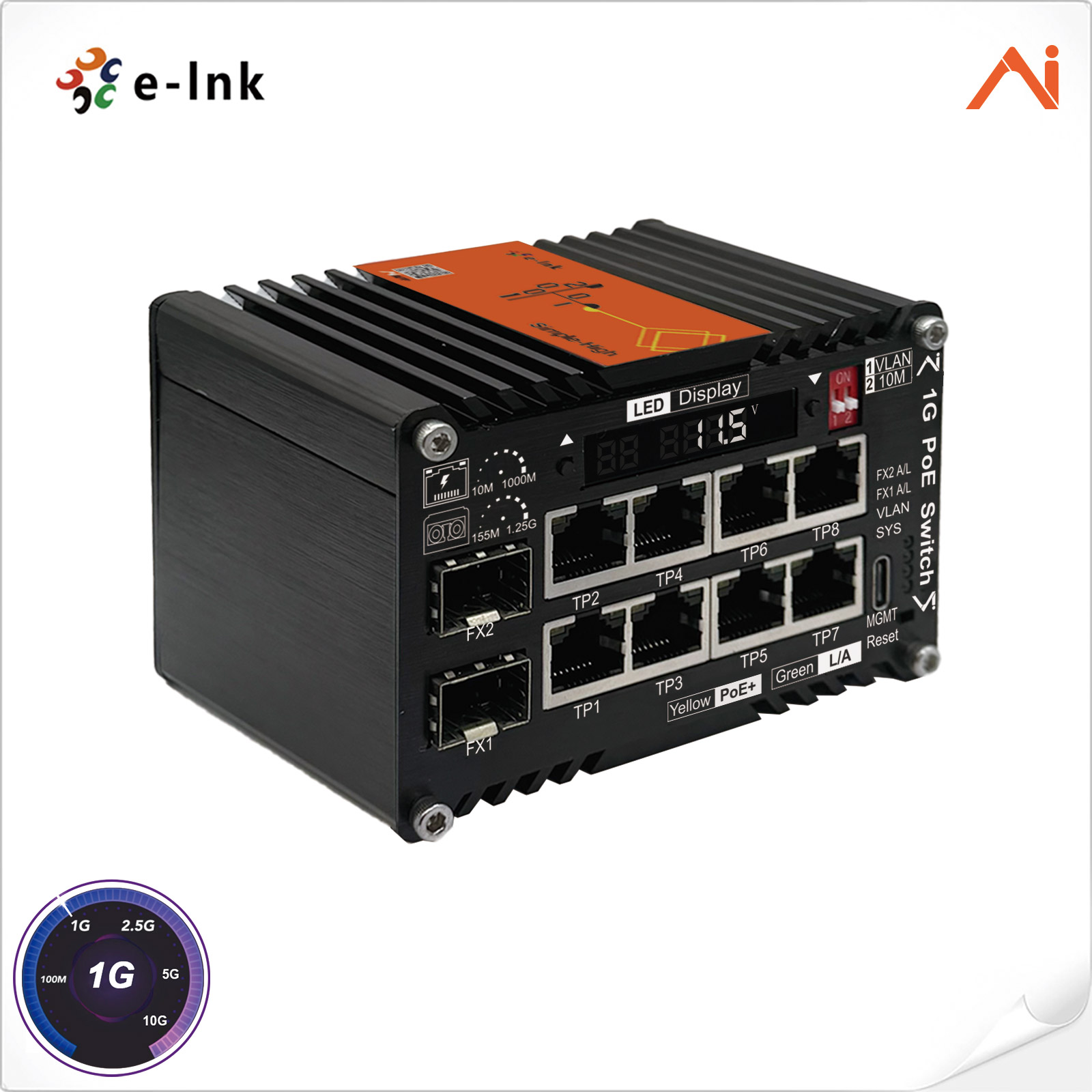 Switch Industrial DIN Rail com - Smart Accessories avaliação e preço