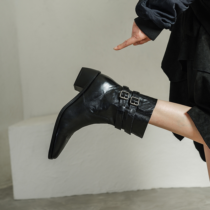 NOVAS Botas Femininas de Outon - Leather Classic Strap avaliação e preço