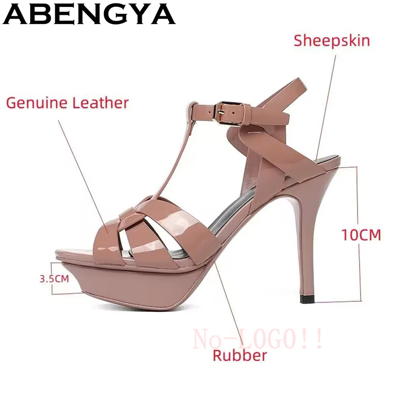 Abengya plataforma super fina  - Leather Classic Strap avaliação e preço