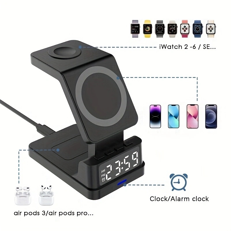 Carregador magnético sem fio 4 - Smartwatch X12 avaliação e preço