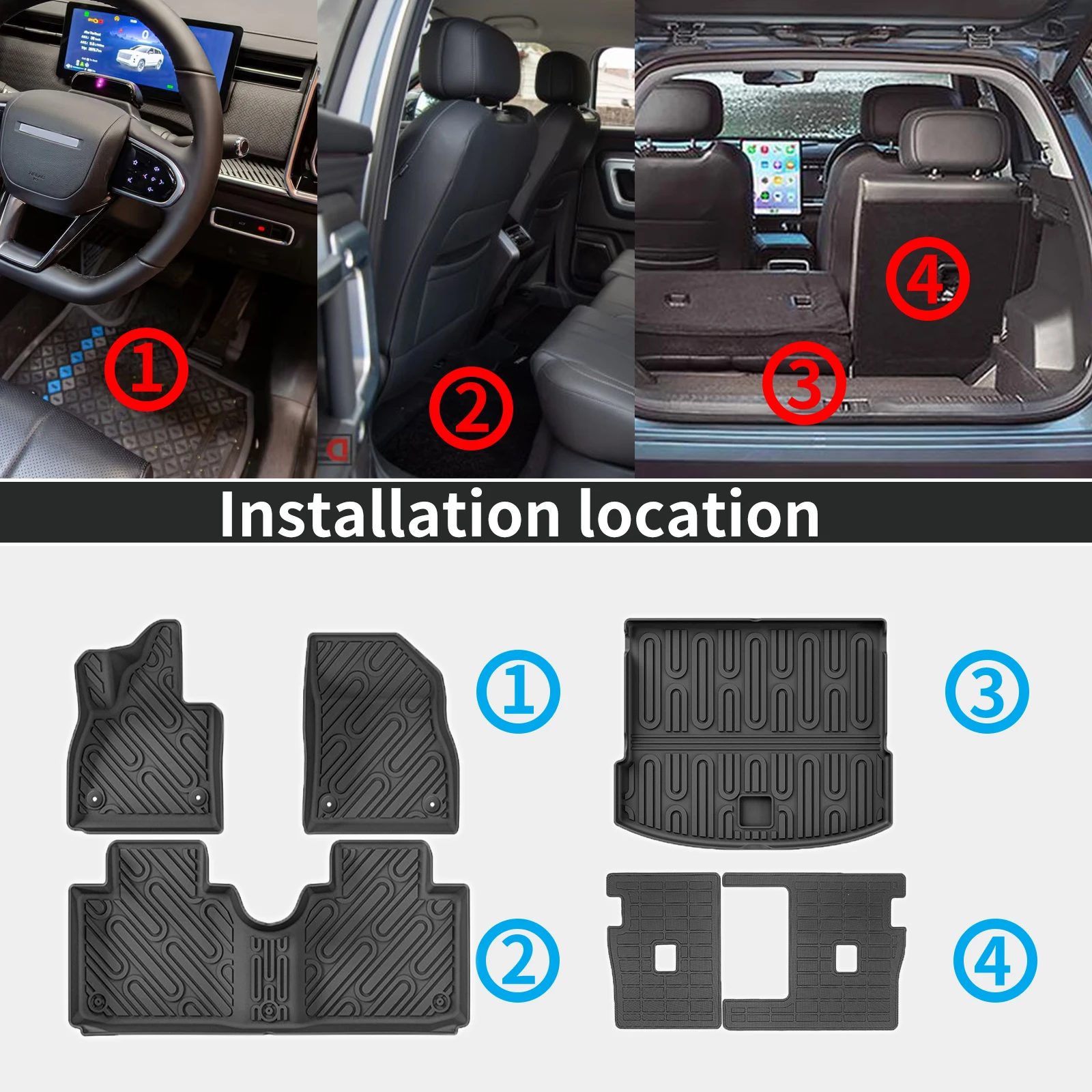 para Benz Smart # Tapetes de C - Smart Accessories avaliação e preço