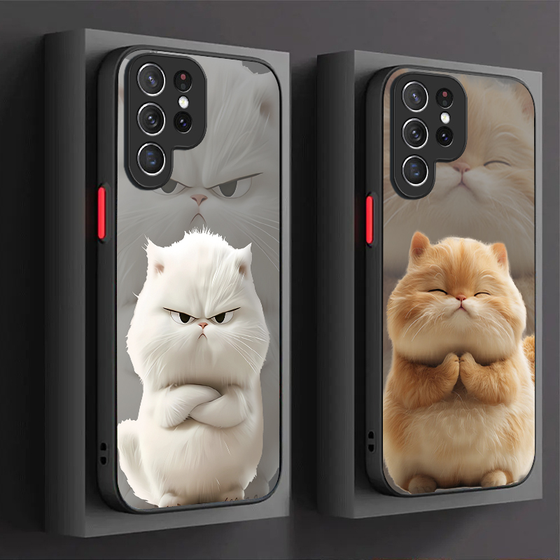 Capa Estilo Casal Gato Zangado - Samsung Galaxy S24 avaliação e preço