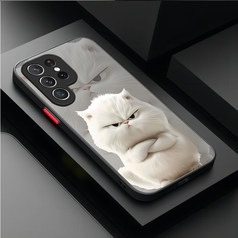 Capa Estilo Casal Gato Zangado - Samsung Galaxy S24 avaliação e preço