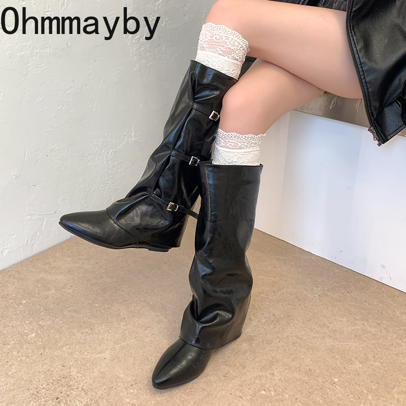 Botas Femininas de Couro Cano  - Leather Classic Strap avaliação e preço