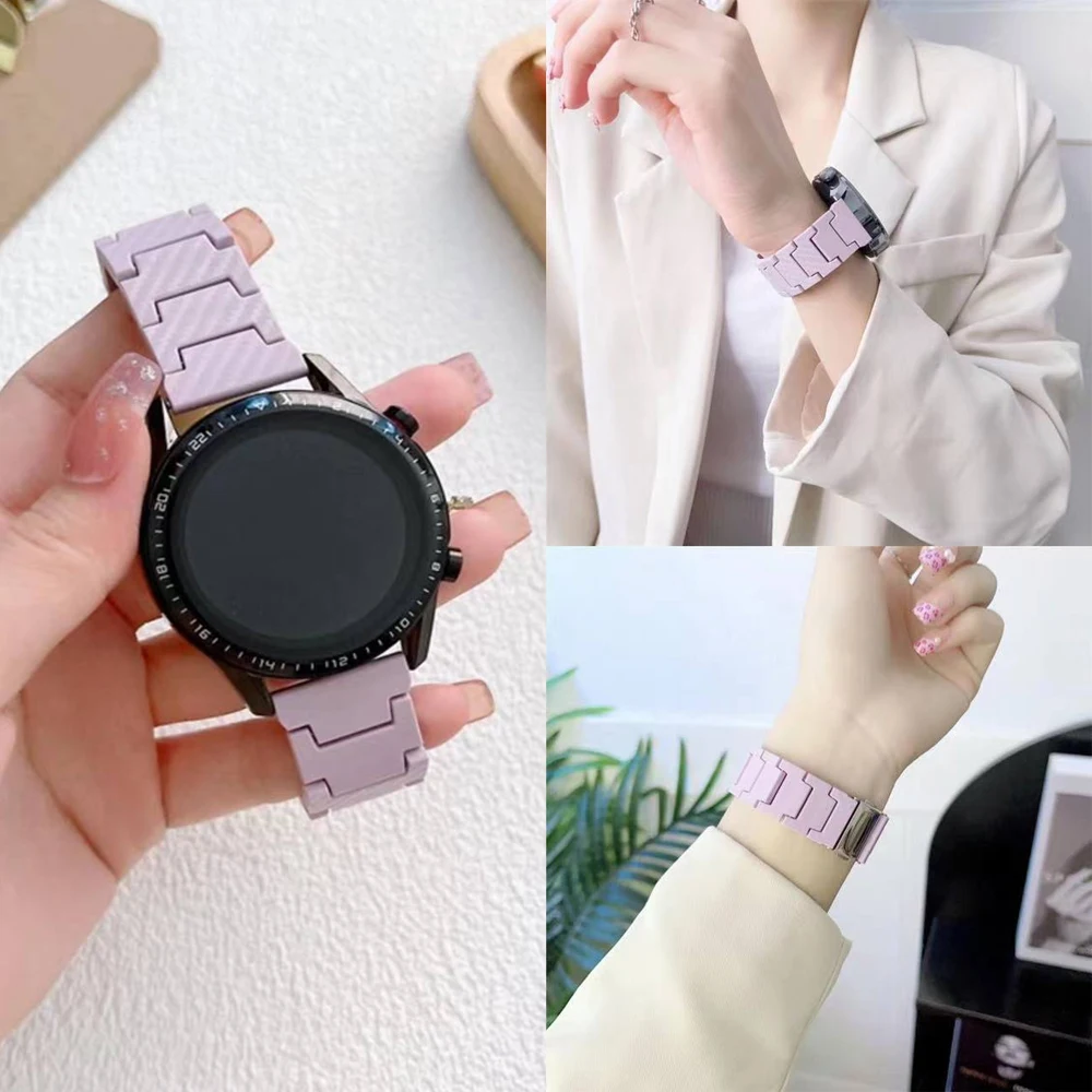 Banda de Fibra de Carbono para - Titan Smartwatch Accessories avaliação e preço