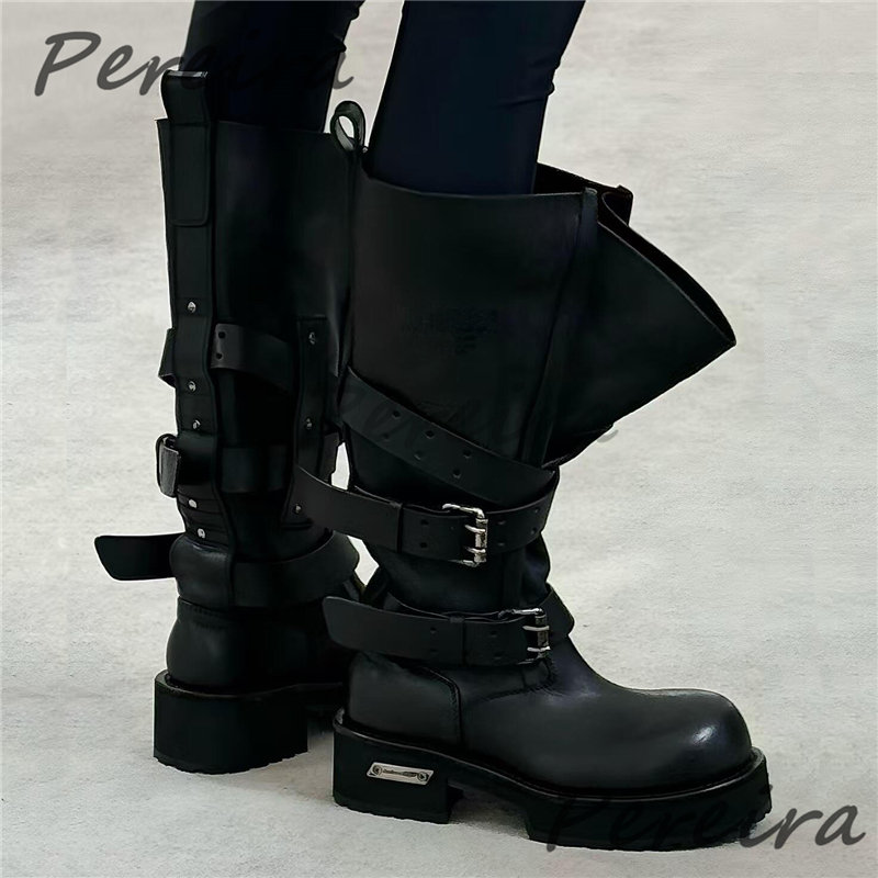 Botas de motocicleta com fivel - Leather Classic Strap avaliação e preço